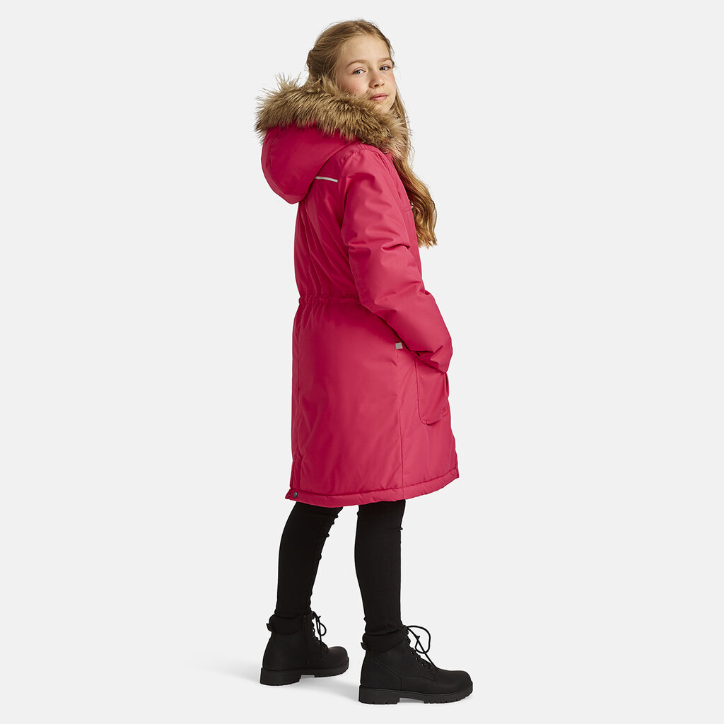 Huppa žieminė striukė mergaitėms Mona, rožinė kaina ir informacija | Žiemos drabužiai vaikams | pigu.lt