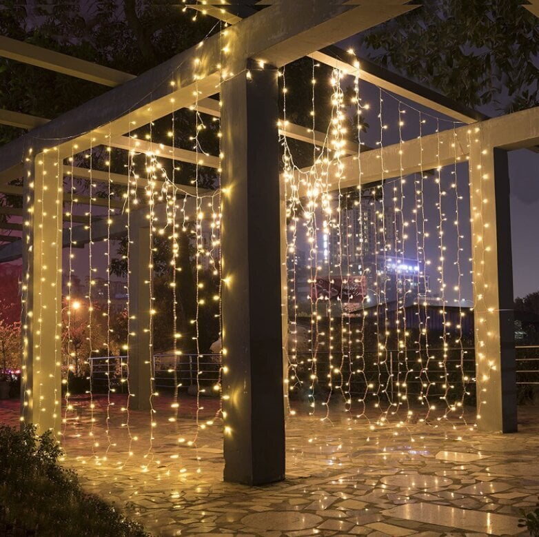 Kalėdinė girlianda, 120 LED, 3m kaina ir informacija | Girliandos | pigu.lt