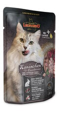 Leonardo Rabbit & Cranberries консервы для кошек с кроликом и клюквой  85 г × 16 шт цена и информация | Консервы для кошек | pigu.lt