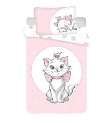 Комплект постельного белья Marie Cat Light Pink Baby, 100 x 135 см + наволочка 40 x 60 см цена и информация | Детское постельное бельё | pigu.lt