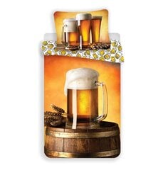 Комплект постельного белья Beer, 140 x 200 см + наволочка 70 x 90 см цена и информация | Комплекты постельного белья | pigu.lt