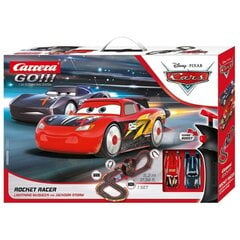 Carrera Go !!! Disney - Pixar Cars - Rocket Racer - гоночная трасса длиной 5,3 метра (20062518) цена и информация | Игрушки для мальчиков | pigu.lt