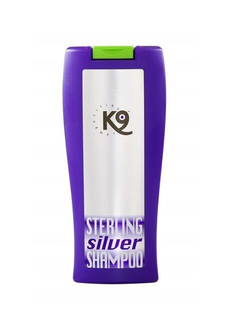K9 Competition Sterling Silver šampūnas šunims, 300 ml цена и информация | Kosmetinės priemonės gyvūnams | pigu.lt