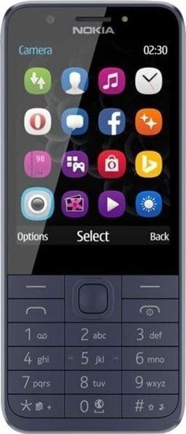 Nokia 230 16PCML01A01 Blue kaina ir informacija | Mobilieji telefonai | pigu.lt