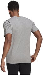 Marškinėliai vyrams Adidas Essentials Tee Grey GL0060, pilki kaina ir informacija | Vyriški marškinėliai | pigu.lt