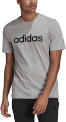 Marškinėliai vyrams Adidas Essentials Tee Grey GL0060, pilki kaina ir informacija | Vyriški marškinėliai | pigu.lt
