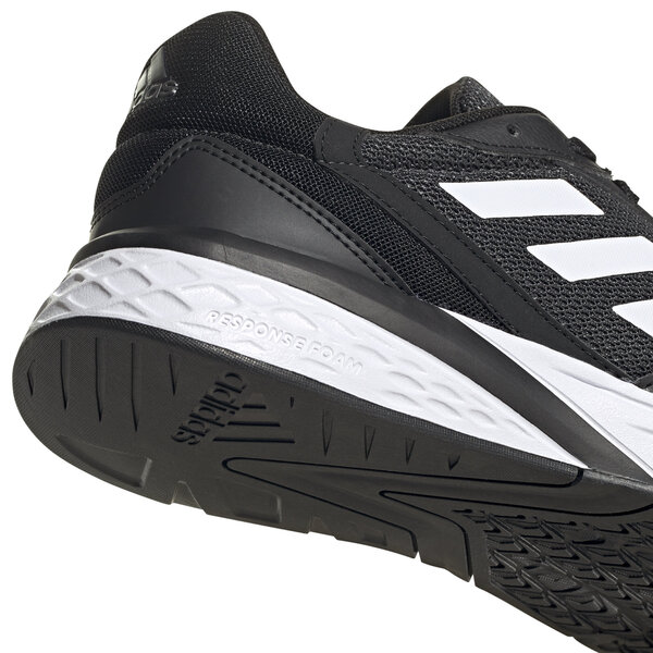 adidas response run black