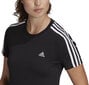 Marškinėliai moterims Adidas M Lin Chelsea Black GL0784, juodi kaina ir informacija | Marškinėliai moterims | pigu.lt