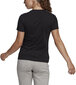 Marškinėliai moterims Adidas M Lin Chelsea Black GL0784, juodi kaina ir informacija | Marškinėliai moterims | pigu.lt