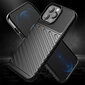 Thunder Case Flexible Tough Rugged Cover TPU Case, skirtas iPhone 13 Pro Max, juodas kaina ir informacija | Telefono dėklai | pigu.lt