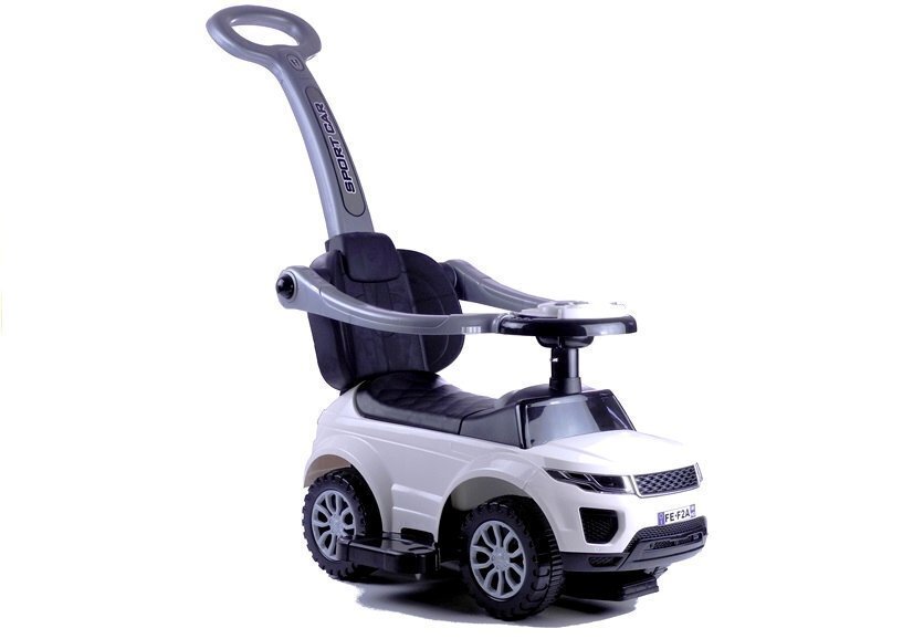 Mašina varoma kojomis, su rankena 614W, balta kaina ir informacija | Žaislai kūdikiams | pigu.lt
