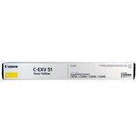 Canon Toner C-EXV 51 Yellow (0484C002), geltona kaina ir informacija | Kasetės lazeriniams spausdintuvams | pigu.lt