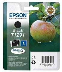 Оригинальные чернила Epson T1291 Black 380 lk цена и информация | Картриджи для струйных принтеров | pigu.lt