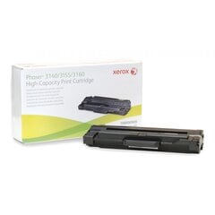 Оригинальный тонер Xerox Phaser 3140/55/60 (108R00909) Black 2500 lk цена и информация | Картриджи для лазерных принтеров | pigu.lt