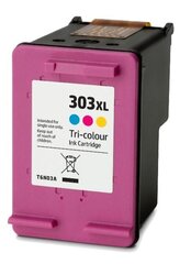 Аналоговые чернила HP 303XL (T6N03AE) Tri-Colour 415 lk (10ml) цена и информация | Картриджи для струйных принтеров | pigu.lt