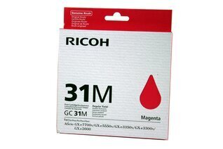 Ricoh Ink Cart. GC31M, raudona kaina ir informacija | Kasetės rašaliniams spausdintuvams | pigu.lt