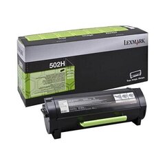 Lexmark Cartridge 502H Black (50F2H0E), juoda kaina ir informacija | Kasetės lazeriniams spausdintuvams | pigu.lt