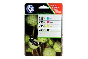 HP Ink No.934XL/935XL (X4E14AE) цена и информация | Картриджи для струйных принтеров | pigu.lt