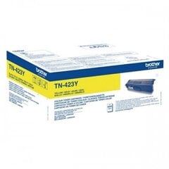 Brother Toner TN-423 Yellow 4k (TN423Y) цена и информация | Картриджи для лазерных принтеров | pigu.lt