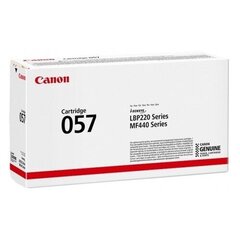 Originaal Canon 057 (3009C002) Black 3.100 lk цена и информация | Картриджи для струйных принтеров | pigu.lt