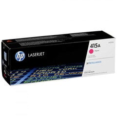 Оригинальный тонер HP 415A (W2033A) Magenta 2.100 lk цена и информация | Картриджи для лазерных принтеров | pigu.lt