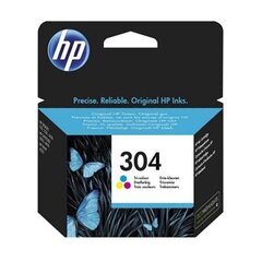 Rašalo kasetė HP Ink No.304 Color (N9K05AE) kaina ir informacija | hp Spausdintuvų kasetės | pigu.lt