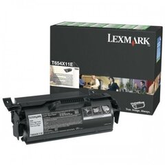 Rašalo kasetė Lexmark Cartridge Black (T654X31E) 36k Corporate kaina ir informacija | Kasetės rašaliniams spausdintuvams | pigu.lt