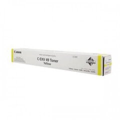 Canon Toner C-EXV 49 Yellow (8527B002AA) цена и информация | Картриджи для лазерных принтеров | pigu.lt