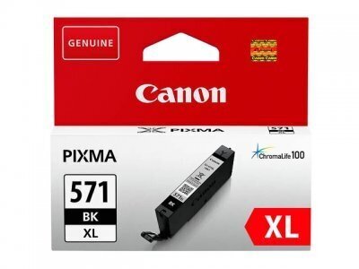 Canon Ink CLI-571XLBK Black 0331C001, juoda kaina ir informacija | Kasetės rašaliniams spausdintuvams | pigu.lt