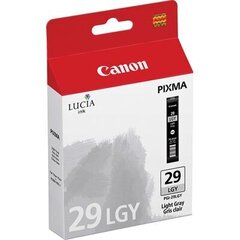 Canon Ink PGI-29 Light Grey 4872B001, pilka kaina ir informacija | Kasetės rašaliniams spausdintuvams | pigu.lt