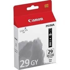 Canon Ink PGI-29 Grey 4871B001, pilka kaina ir informacija | Kasetės rašaliniams spausdintuvams | pigu.lt