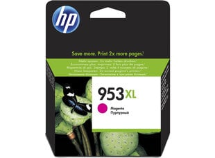 Оригинальные чернила HP 953XL (F6U17AE) Magenta 1600 lk цена и информация | Картриджи для струйных принтеров | pigu.lt