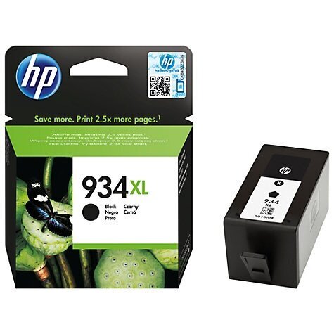 Kasetė rašaliniams spausdintuvams Rašalo kasetė HP Ink No.934XL Black HC  (C2P23AE) kaina | pigu.lt