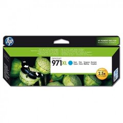 HP Ink No.971 XL Cyan (CN626AE) цена и информация | Картриджи для струйных принтеров | pigu.lt