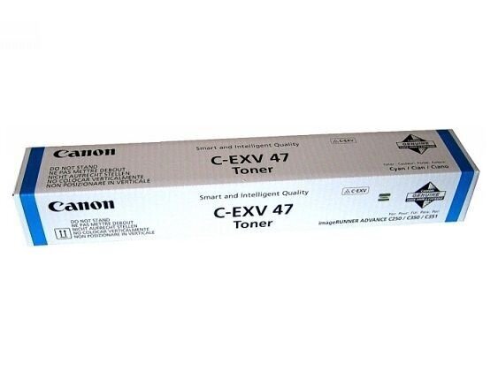 Canon Toner C-EXV 47 Cyan (8517B002), mėlyna цена и информация | Kasetės lazeriniams spausdintuvams | pigu.lt