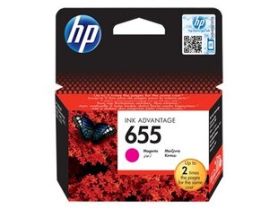 HP Ink No.655 Magenta (CZ111AE) цена и информация | Картриджи для струйных принтеров | pigu.lt