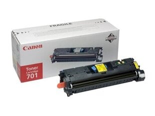 Canon Cartridge 701 Yellow (9284A003) цена и информация | Картриджи для лазерных принтеров | pigu.lt