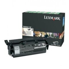Rašalo kasetė Lexmark Cartridge Black LC (T650A11E) Return kaina ir informacija | Kasetės rašaliniams spausdintuvams | pigu.lt