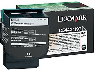 Rašalo kasetė Lexmark Cartridge Black (C544X1KG) Return kaina ir informacija | Kasetės rašaliniams spausdintuvams | pigu.lt