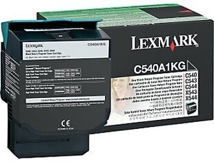 Lexmark Cartridge Black (C540A1KG) Return цена и информация | Картриджи для струйных принтеров | pigu.lt