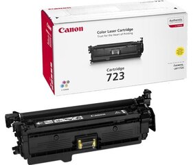 Canon Cartridge 723 Yellow (2641B002) (2641B011) цена и информация | Картриджи для лазерных принтеров | pigu.lt