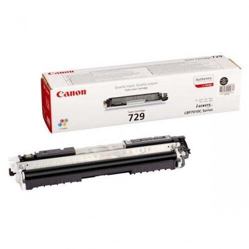 Canon Cartridge 729 Black (4370B002), juoda цена и информация | Kasetės lazeriniams spausdintuvams | pigu.lt