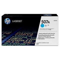 HP Cartridge No.507A Cyan (CE401A) цена и информация | Картриджи для лазерных принтеров | pigu.lt