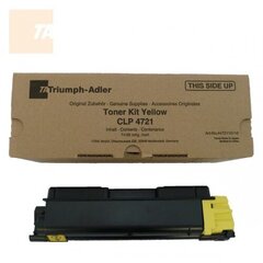 Triumph Adler Toner Kit CLP 4721 2,8k/ Utax Toner CLP 3721 Yellow (4472110116/ 4472110016), geltona kaina ir informacija | Kasetės lazeriniams spausdintuvams | pigu.lt