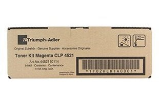 Triumph Adler Toner CLP 4521/ Utax Toner CLP 3521 Magenta (4452110114/ 4452110014) цена и информация | Картриджи для лазерных принтеров | pigu.lt