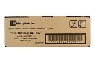 Triumph Adler Toner CLP 4521/ Utax Toner CLP 3521 Black (4452110115/ 4452110010), juoda kaina ir informacija | Kasetės lazeriniams spausdintuvams | pigu.lt
