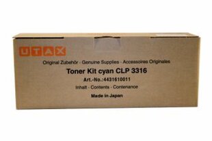 Utax Toner CLP 3316 Cyan (4431610011) цена и информация | Картриджи для струйных принтеров | pigu.lt