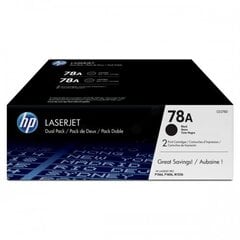 Rašalo kasetė HP CE278AD No.78A Dual Pack Black Cartridge (CE278AD) kaina ir informacija | Kasetės rašaliniams spausdintuvams | pigu.lt