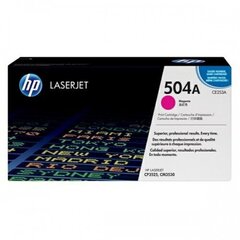 Hp Cartridge No.504A Magenta (CE253A), raudona kaina ir informacija | Kasetės lazeriniams spausdintuvams | pigu.lt