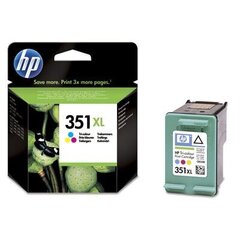 HP Ink No.351 XL Tri-Color (CB338EE) цена и информация | Картриджи для струйных принтеров | pigu.lt